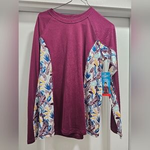 Speedo Women's Performance Swim Tee UV50+ Peotection Size M